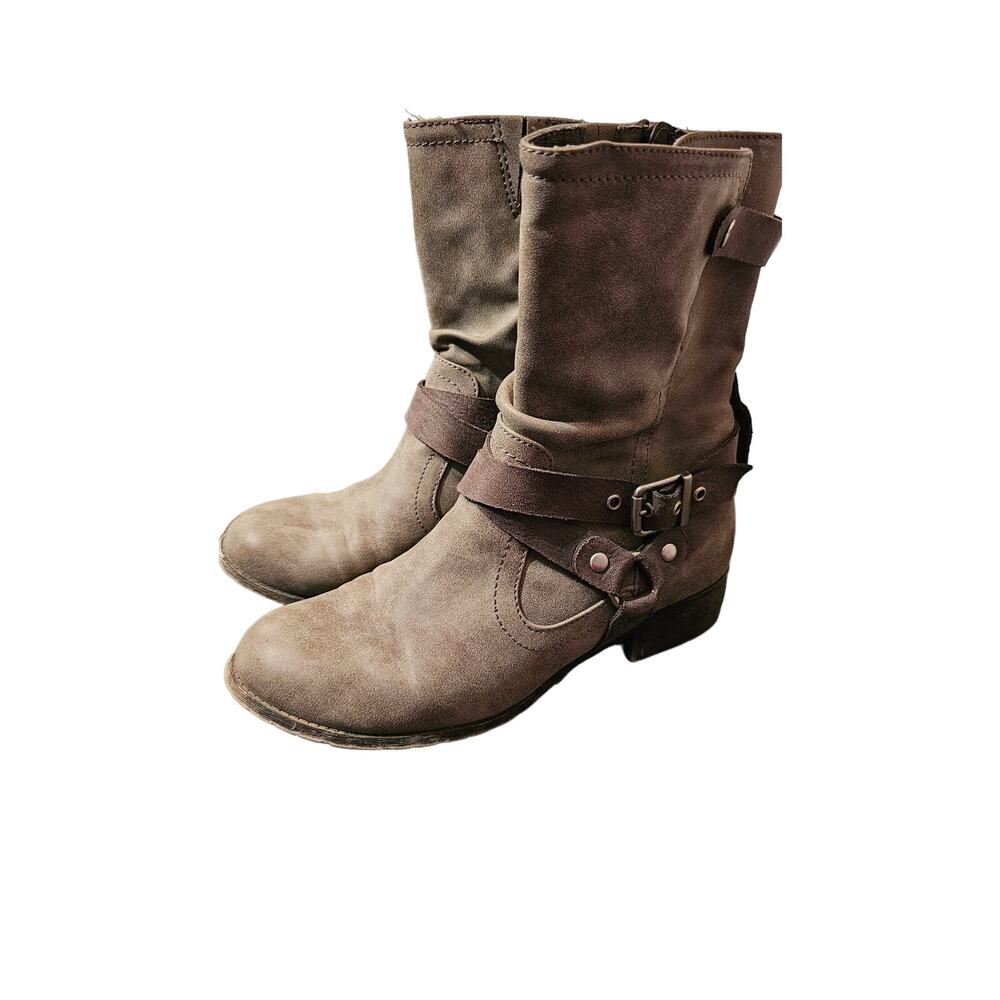 Maurice's gray fashion boots size 8.5